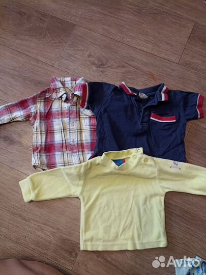 Одежда пакетом на мальчика 62 68