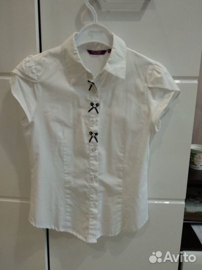 Блузка белая р.134