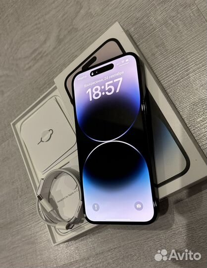 iPhone 14 pro max 128gb black