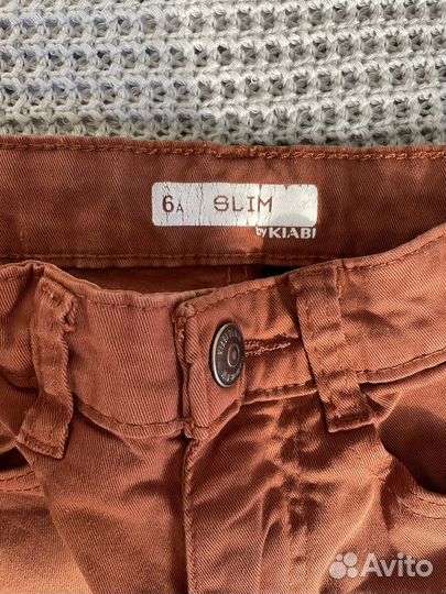 Брюки 5-6 лет H&M Benetton slim