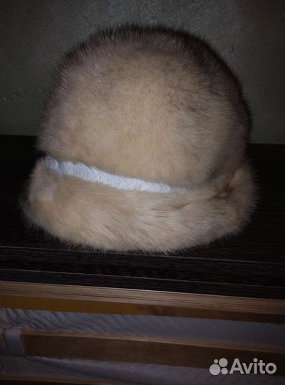 Шапка норковая женская 57 58
