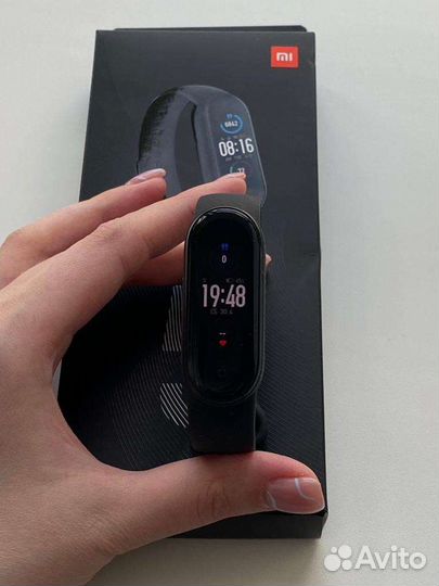 Новый фитнес браслет xiaomi mi band 5