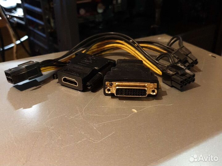 Переходник vga dvi, SATA molex,sata 6pin