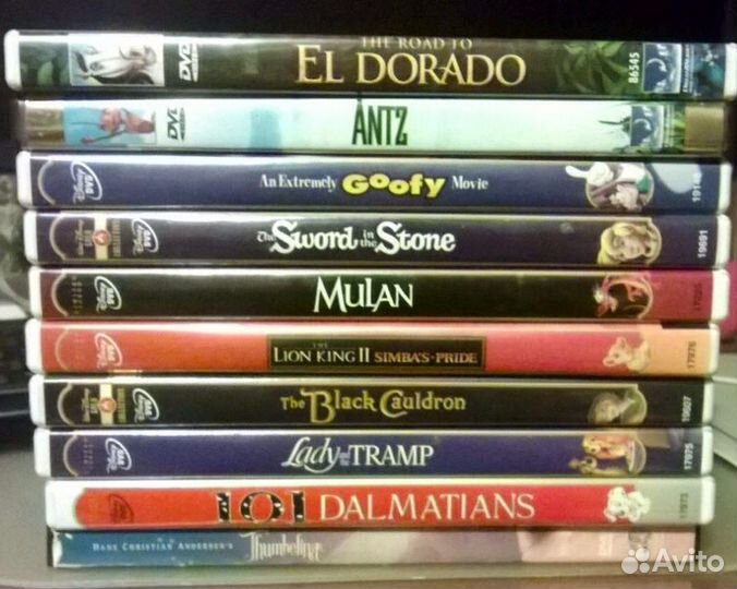 Dvd R1 мультфильмы