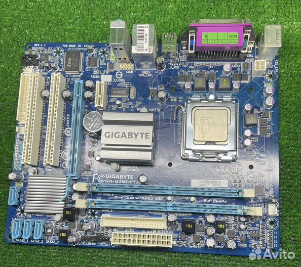 Материнская плата с процессором celeron