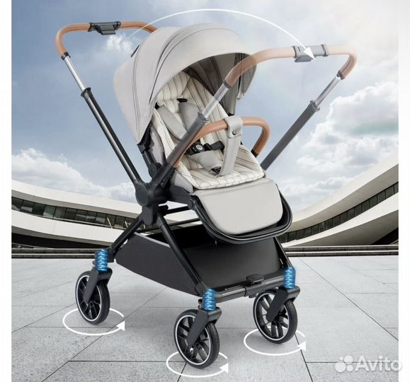 Коляска прогулочная детская Happy Baby Celine