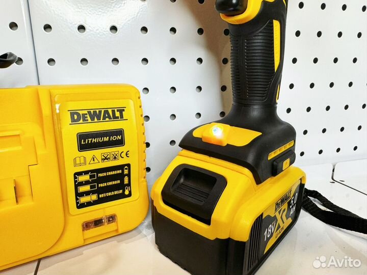 Набор dewalt шуруповерт+болгарка бесщеточный