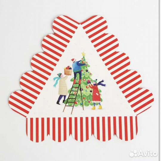 Подарочная коробка для десертов, 5шт, 18 18 4