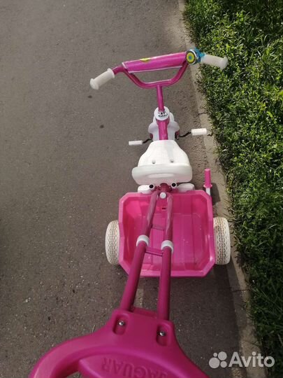 Детский Велосипед с ручкой jaguar