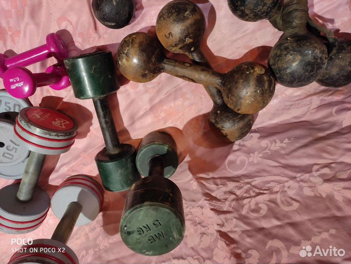 Гантели СССР зив