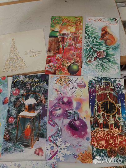 Открытки новые новогодние 2000-2010
