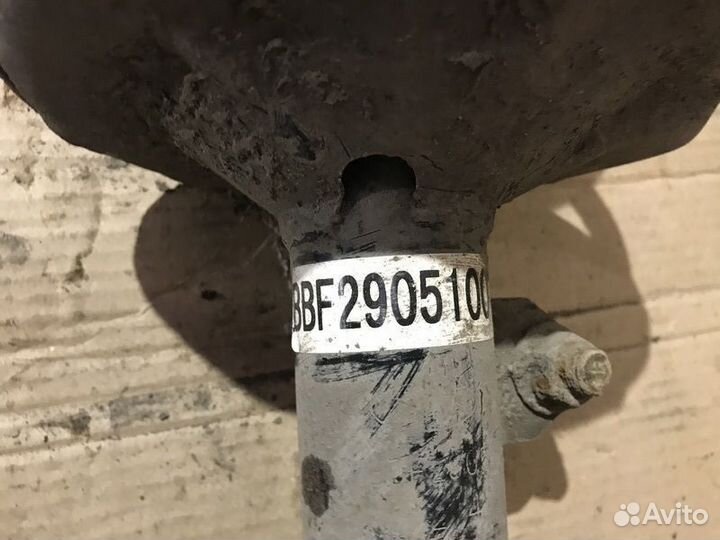 Стойка амортизатора переднего левого lifan Solano