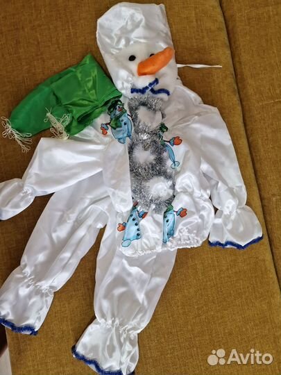 Костюм Снеговика 110р