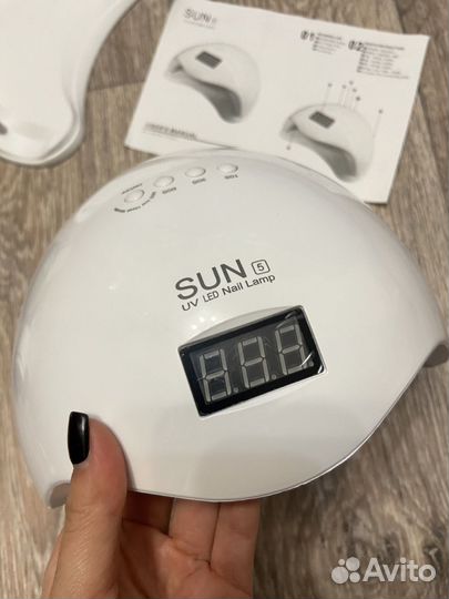 LED uv лампа для маникюра SUN