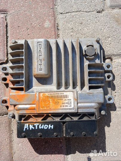 Ssangyong new actyon эбу двигателя