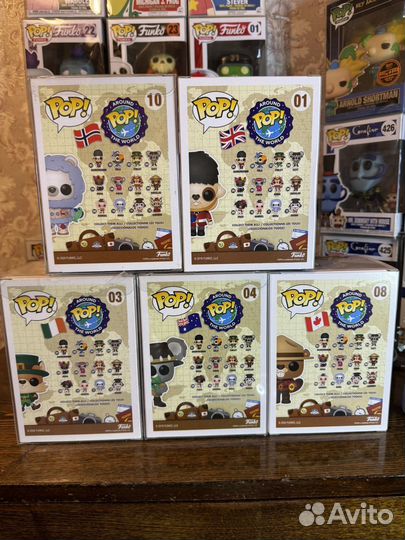 Фигурки Funko pop Around the world