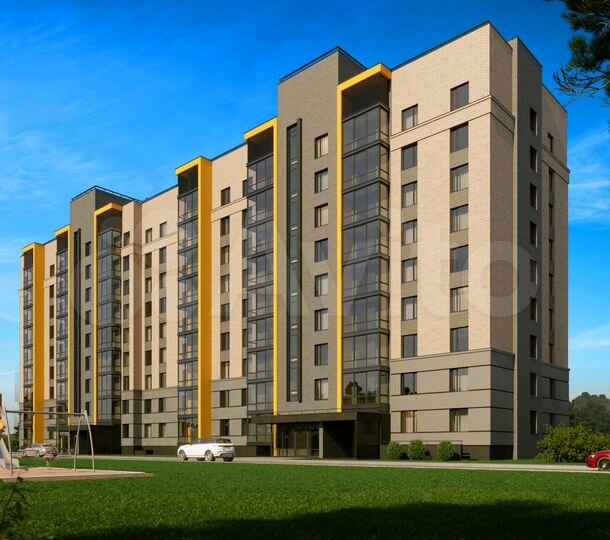 2-к. квартира, 68,1 м², 5/9 эт.