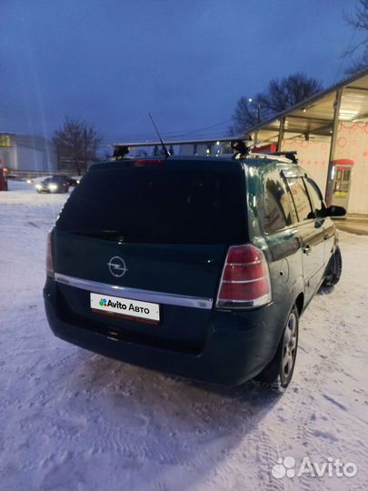 Opel Zafira 1.8 AMT, 2007, 240 000 км