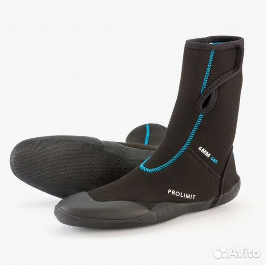 Гидроботинки prolimit Maxx Boot 4mm RT black/blue