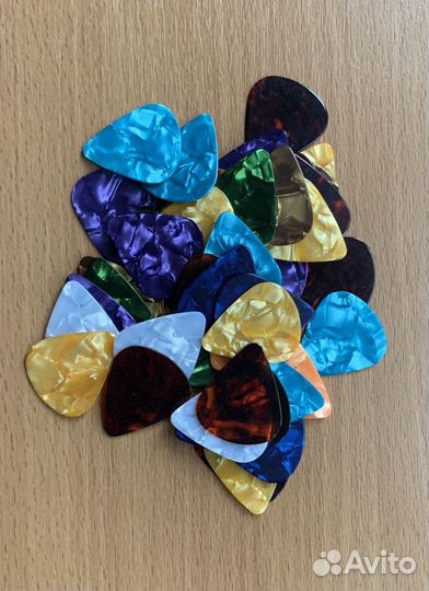 Набор медиаторов для гитары (10шт)