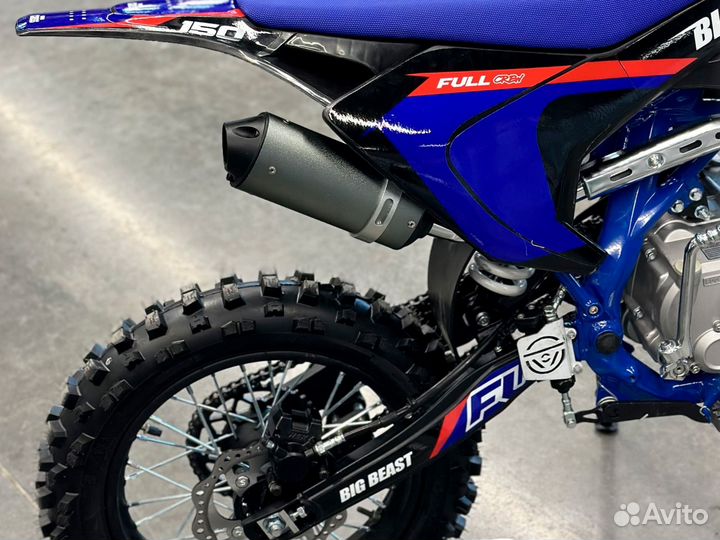 Мотоцикл питбайк Full Crew Big Beast 150cc 17\14