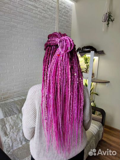 Де дреды заплетение