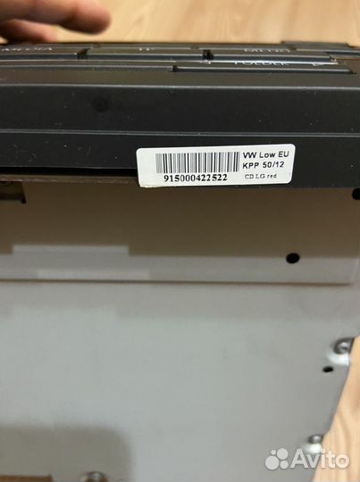 Магнитола rcd 310 Tiguan 2011-2016г