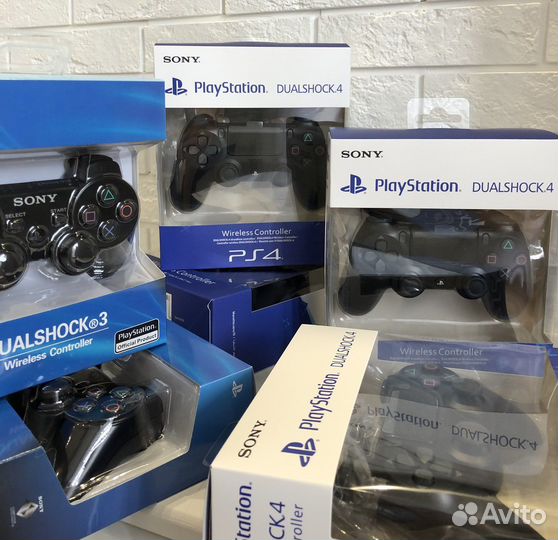 Джойстик sony ps4 (новые) геймпад
