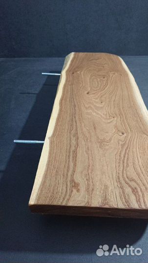 Полка деревянная из слэба