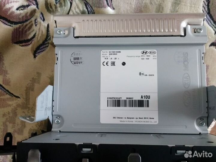 Головное устройство Hyundai Solaris