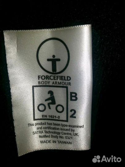 Защита спины Kawasaki, размер S