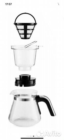 Кофеварка капельная kitfort