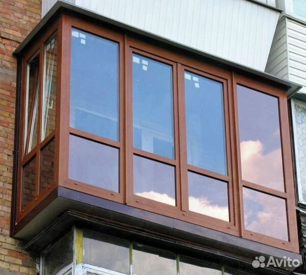 Остекление балконов и лоджий