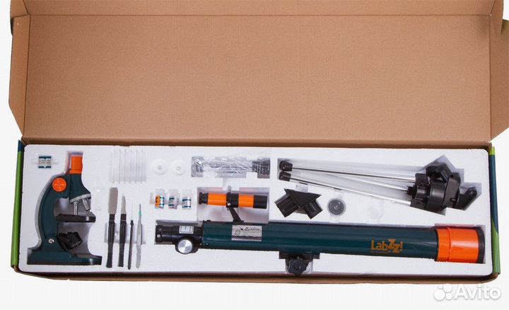 Набор Levenhuk LabZZ: микроскоп и телескоп