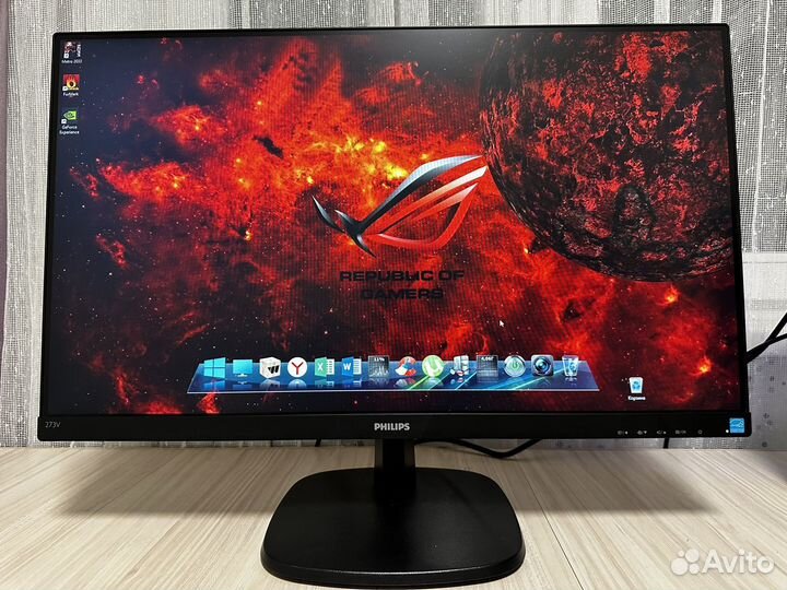 Компьютер intel core i5-7400 с монитором