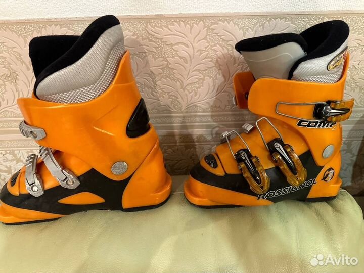 Горные лыжи Rossignol детские 100 комплект