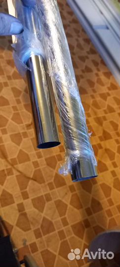 Хромированные трубы