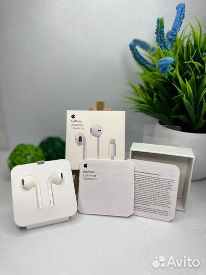 Наушники apple lightning original