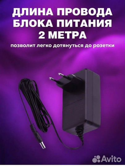 Светодиодная лента с пультом 10/15