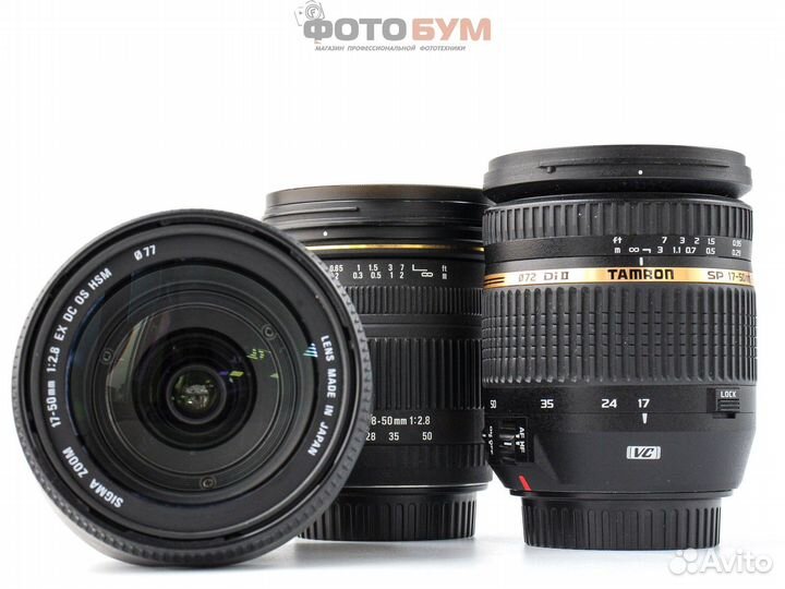 Светосильный зум-объектив Sigma/Tamron для Canon