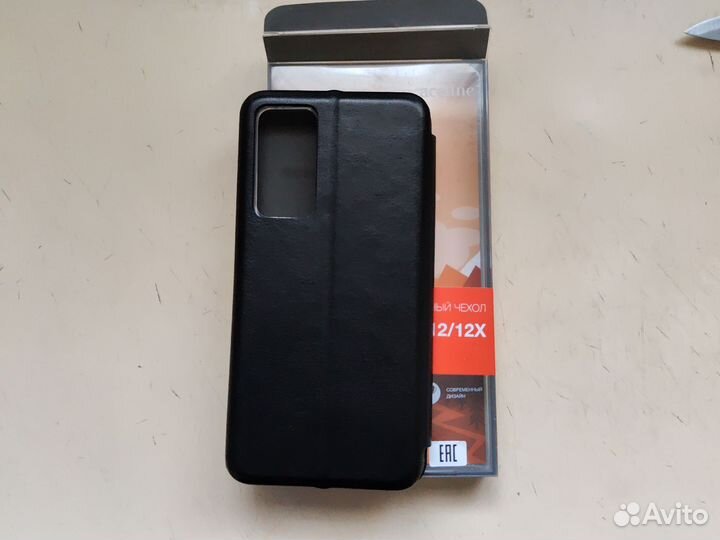 Чехол книжка на xiaomi 12/12x