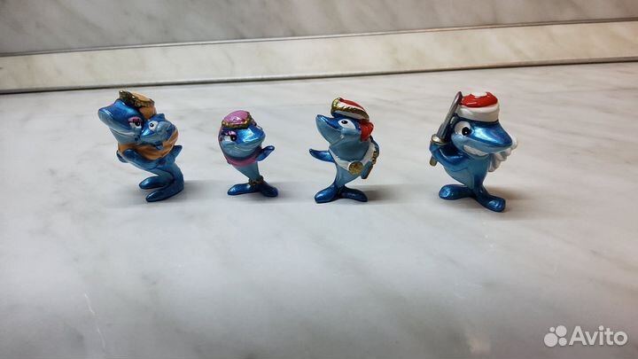 Киндер сюрприз ferrero '95, серия акулы