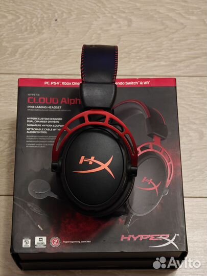 Игровая гарнитура HyperX Cloud Alpha
