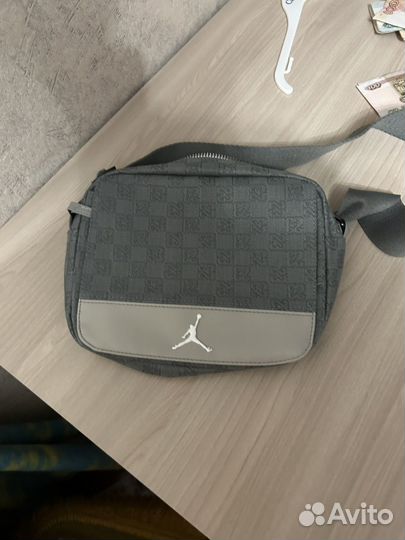 Сумка Air Jordan серая