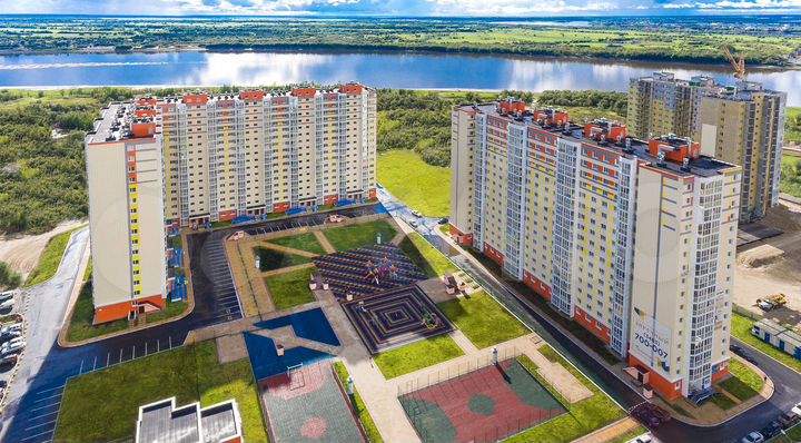 1-к. квартира, 48,4 м², 5/16 эт.