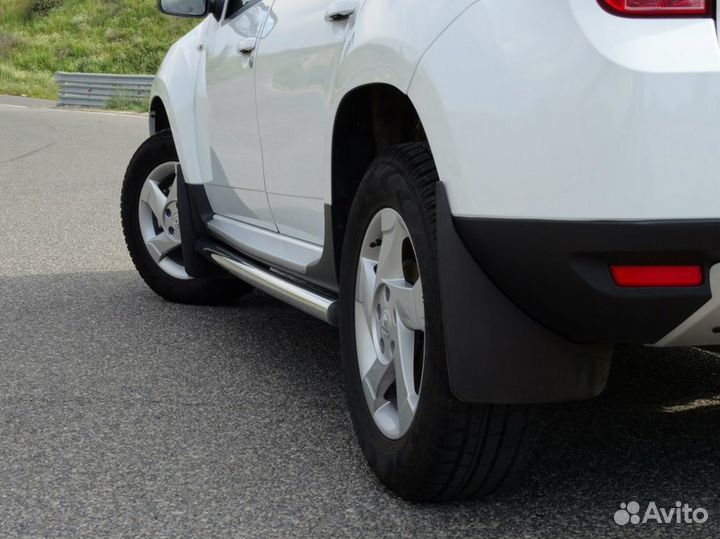 Брызговики передние/задние широкие Duster, Terrano