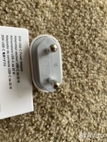 Адаптер apple 20w original
