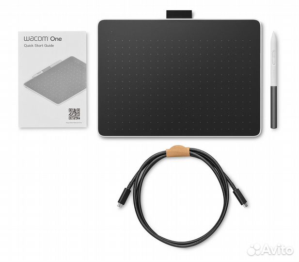 Графический планшет Wacom One M 2023 Bluetooth, белый