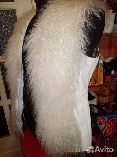 Жилетка женская кожа нат р 50