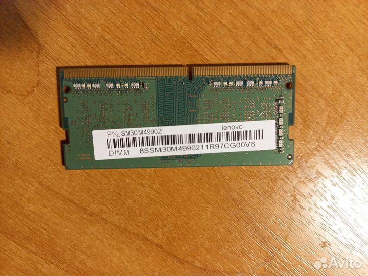 Оперативная память samsung sodimm ddr4 4gb 2400